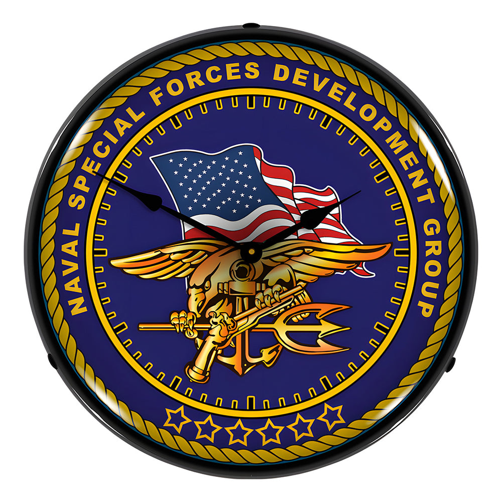 Collectable Sign and Clock Navy Seals Backlit Wall Clock-S21G22021274-Garage Giant