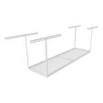 SafeRacks 3' x 8' Overhead Storage Rack with 24-45-Inch Drop (White)-SB-38PK-W-Pack-24-Garage Giant 