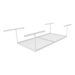 SafeRacks 4' x 8' Overhead Storage Rack with 12-24-Inch Drop (White)-SB-48PK-W-Pack-12-Garage Giant 