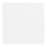 Lock-Tile 7mm White PVC Smooth Tile (50 Pack)-SM003-50-Garage Giant 