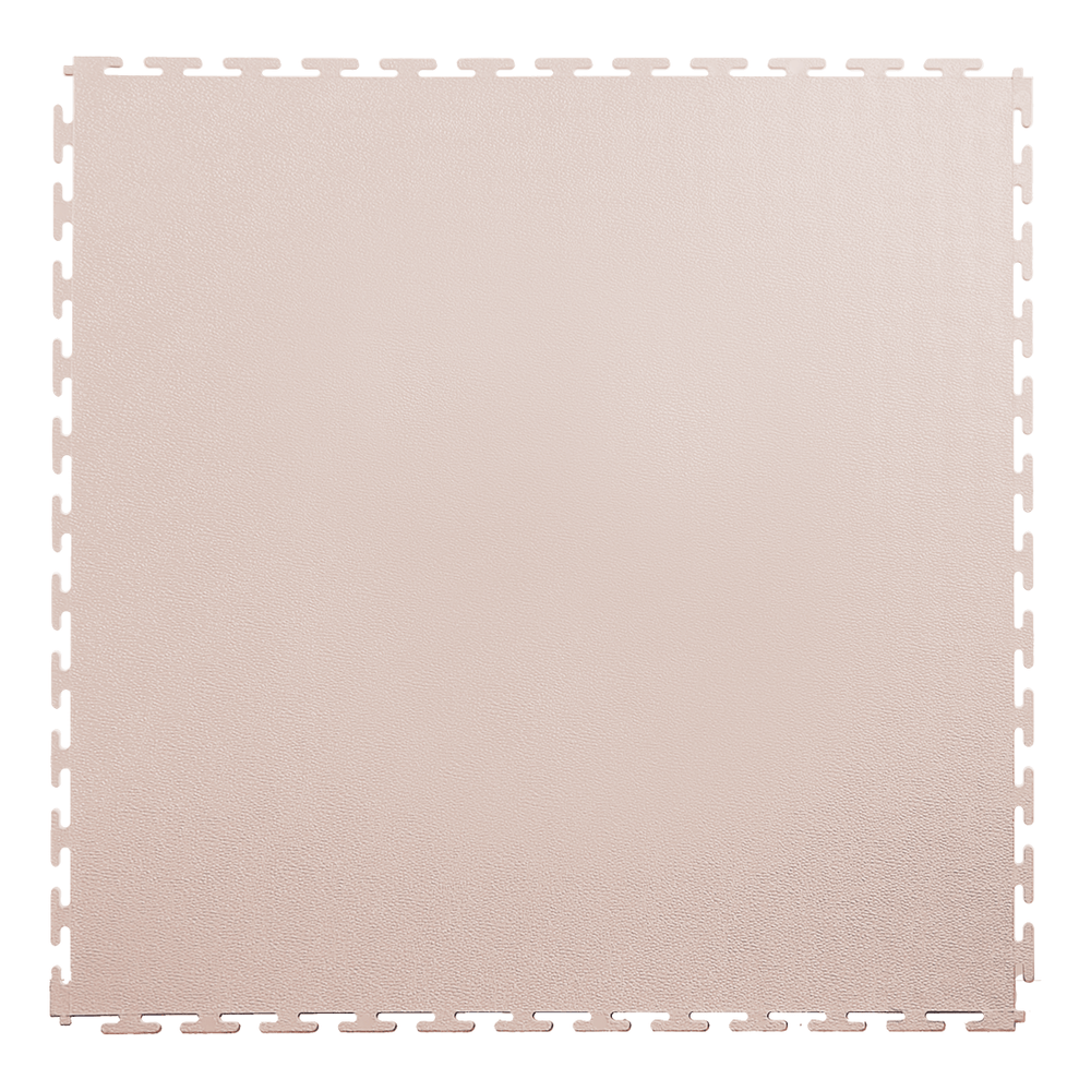 Lock-Tile 7mm Tan PVC Smooth Tile (30 Pack)-SM005-30-Garage Giant