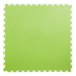 Lock-Tile 7mm Neon Green PVC Smooth Tile (10 Pack)-SM013-10-Garage Giant 