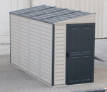 DuraMax SideMate Plus 4' x 10' Vinyl Shed with Foundation 
