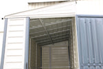 DuraMax SideMate Plus 4' x 10' Vinyl Shed with Foundation 