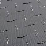 Speedway Tile Single Car Garage Floor Tile Mat / Pad (Black / Grey)-SPEEDBRDR200MTM-Garage Giant 