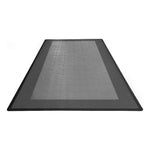 Speedway Tile Single Car Garage Floor Tile Mat / Pad (Grey / Silver / Black)-SPEEDBRDR204MTM-Garage Giant 