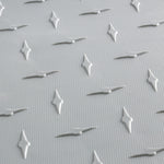 Speedway Tile Two Car Garage Floor Tile Mat / Pad (Grey / Silver / Black)-SPEEDCHKR204MTL-Garage Giant 