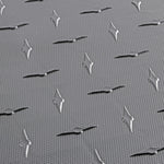 Speedway Tile Two Car Garage Floor Tile Mat / Pad (Grey / Silver / Black)-SPEEDCHKR204MTL-Garage Giant 