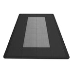 Speedway Tile Motorcycle Garage Floor Tile Mat / Pad (Black / Grey)-SPEEDRUNR200MTS-Garage Giant 