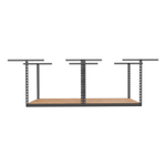 SafeRacks 4' x 8' Overhead Storage Rack Frame Kit with 24-45-Inch Drop (Hammertone)-SR-4X8WD-H-Pack-24-Garage Giant 
