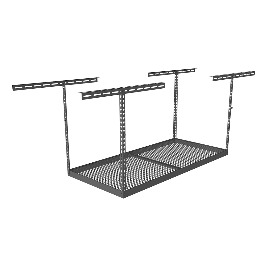 SafeRacks 4' x 6' Overhead Storage Rack with 24-45-Inch Drop ...