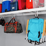 SafeRacks 8-Hook Accessory Package (White)-SR-ACCPKG1-W-Garage Giant 