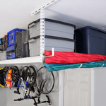 SafeRacks 8-Hook Accessory Package (White)-SR-ACCPKG1-W-Garage Giant 