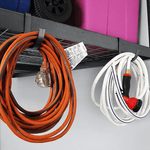 SafeRacks 18-Hook Accessory Package (Hammertone)-SR-ACCPKG2-H-Garage Giant 