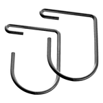 SafeRacks Slimline Deck Hooks (Hammertone)-SR-DHookSLSet2-H-Garage Giant 