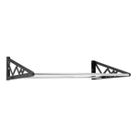 SafeRacks Wall Mounted Tire Rack-SR-TR2710-BK-Garage Giant 