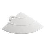 Speedway Tile White Garage Floor Tile Ramp Corner (4 Pack)-SPEED-CNR-AW-4-Garage Giant 