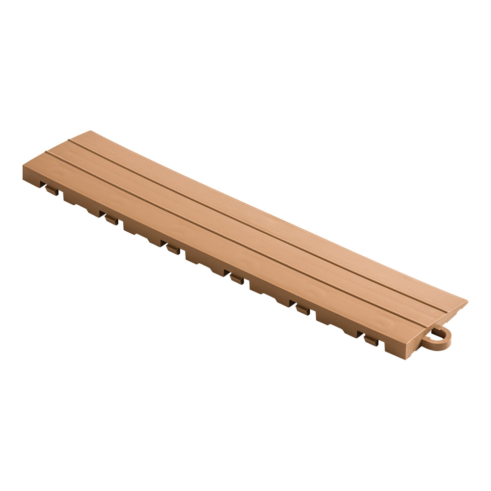 Speedway Tile Brown Garage Floor Tile Ramp - Pegged (10 Pack)-SPEED-PEG-CB-10-Garage Giant