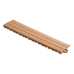 Speedway Tile Brown Garage Floor Tile Ramp - Pegged (10 Pack)-SPEED-PEG-CB-10-Garage Giant 