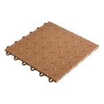 Speedway Tile 12 x 12-Inch Brown Garage Floor Tile (50 Pack)-SPEED-DMD-CB-50-Garage Giant 