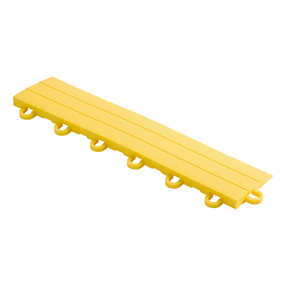 Speedway Tile Yellow Garage Floor Tile Ramp - Looped (10 Pack)-SPEED-LOP-CY-10-Garage Giant