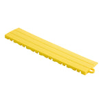 Speedway Tile Yellow Garage Floor Tile Ramp - Pegged (10 Pack)-SPEED-PEG-CY-10-Garage Giant 