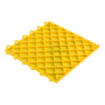 Speedway Tile 12 x 12-Inch Yellow Garage Floor Tile (10 Pack)-SPEED-DMD-CY-10-Garage Giant 