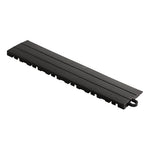 Speedway Tile Black Garage Floor Tile Ramp - Pegged (10 Pack)-SPEED-PEG-JB-10-Garage Giant 