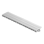 Speedway Tile Silver Garage Floor Tile Ramp - Pegged (10 Pack)-SPEED-PEG-PS-10-Garage Giant 