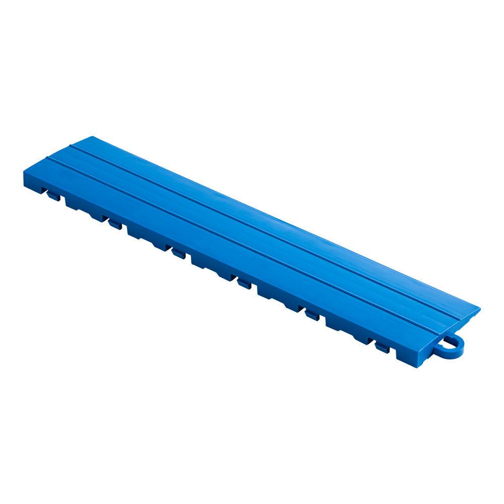 Speedway Tile Blue Garage Floor Tile Ramp - Pegged (10 Pack)-SPEED-PEG-RB-10-Garage Giant