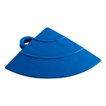Speedway Tile Blue Garage Floor Tile Ramp Corner (4 Pack)-SPEED-CNR-RB-4-Garage Giant 