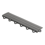 Speedway Tile Grey Garage Floor Tile Ramp - Looped (10 Pack)-SPEED-LOP-SG-10-Garage Giant 