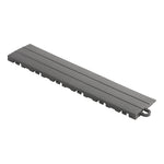 Speedway Tile Grey Garage Floor Tile Ramp - Pegged (10 Pack)-SPEED-PEG-SG-10-Garage Giant 