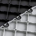 Speedway Tile Grey Garage Floor Tile Ramp - Pegged (10 Pack)-SPEED-PEG-SG-10-Garage Giant 