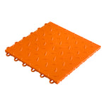 Speedway Tile 12 x 12-Inch Orange Garage Floor Tile (50 Pack)-SPEED-DMD-TO-50-Garage Giant 