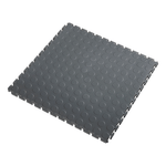 Lock-Tile 5mm Dark Grey PVC Coin Tile (50 Pack)-TLK002D-50-Garage Giant 