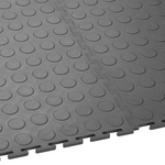 Lock-Tile 5mm Light Grey PVC Coin Tile (10 Pack)-TLK002L-10-Garage Giant 
