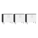 Ulti-MATE Garage 3-Piece 2-Door Oversized Garage Cabinet Kit in Starfire White Metallic-UG20030W-Garage Giant 