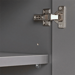 Ulti-MATE Garage 7-Piece Garage Cabinet System with Bamboo Worktop in Graphite Grey Metallic 