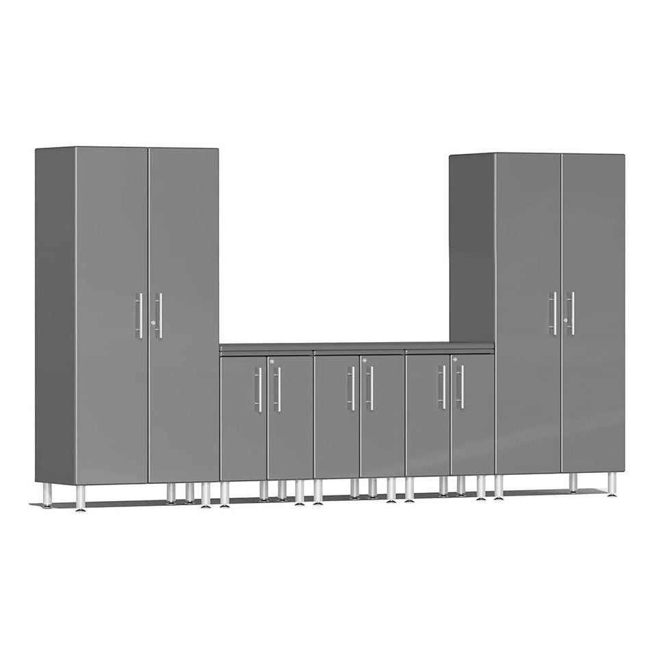 Ulti-MATE Garage Cabinets 6-Piece Set With 3X 2-Door Base Cabinets-UG20361G-Graphite Grey-Garage Giant