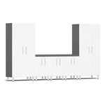 Ulti-MATE Garage Cabinets 6-Piece Set With 3X 2-Door Base Cabinets-UG20361W-Starfire White-Garage Giant 