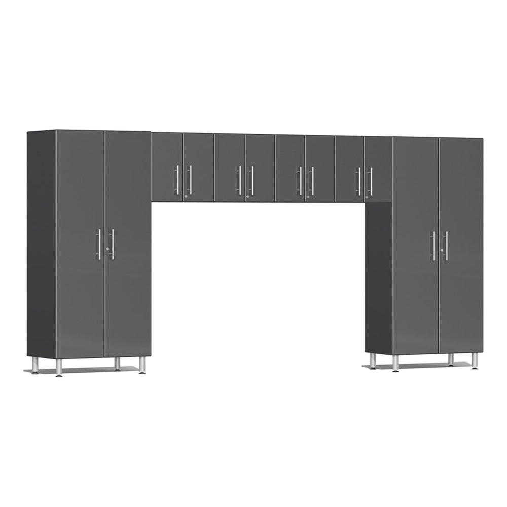 Ulti-MATE Garage 6-Piece Cabinet System in Graphite Grey Metallic | Garage Giant