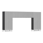 Ulti-MATE Garage 6-Piece Cabinet System in Stardust Silver Metallic | Garage Giant 
