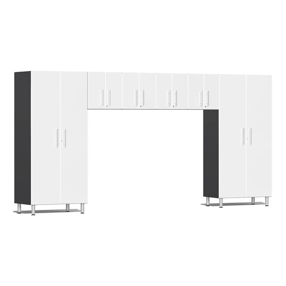 Ulti-MATE Garage 6-Piece Cabinet System in Starfire White Metallic | Garage Giant