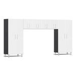 Ulti-MATE Garage 6-Piece Cabinet System in Starfire White Metallic | Garage Giant 