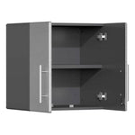 Ulti-MATE Garage 6-Piece Garage Cabinet Kit with Bamboo Worktop in Stardust Silver Metallic-UG20862S-Garage Giant 