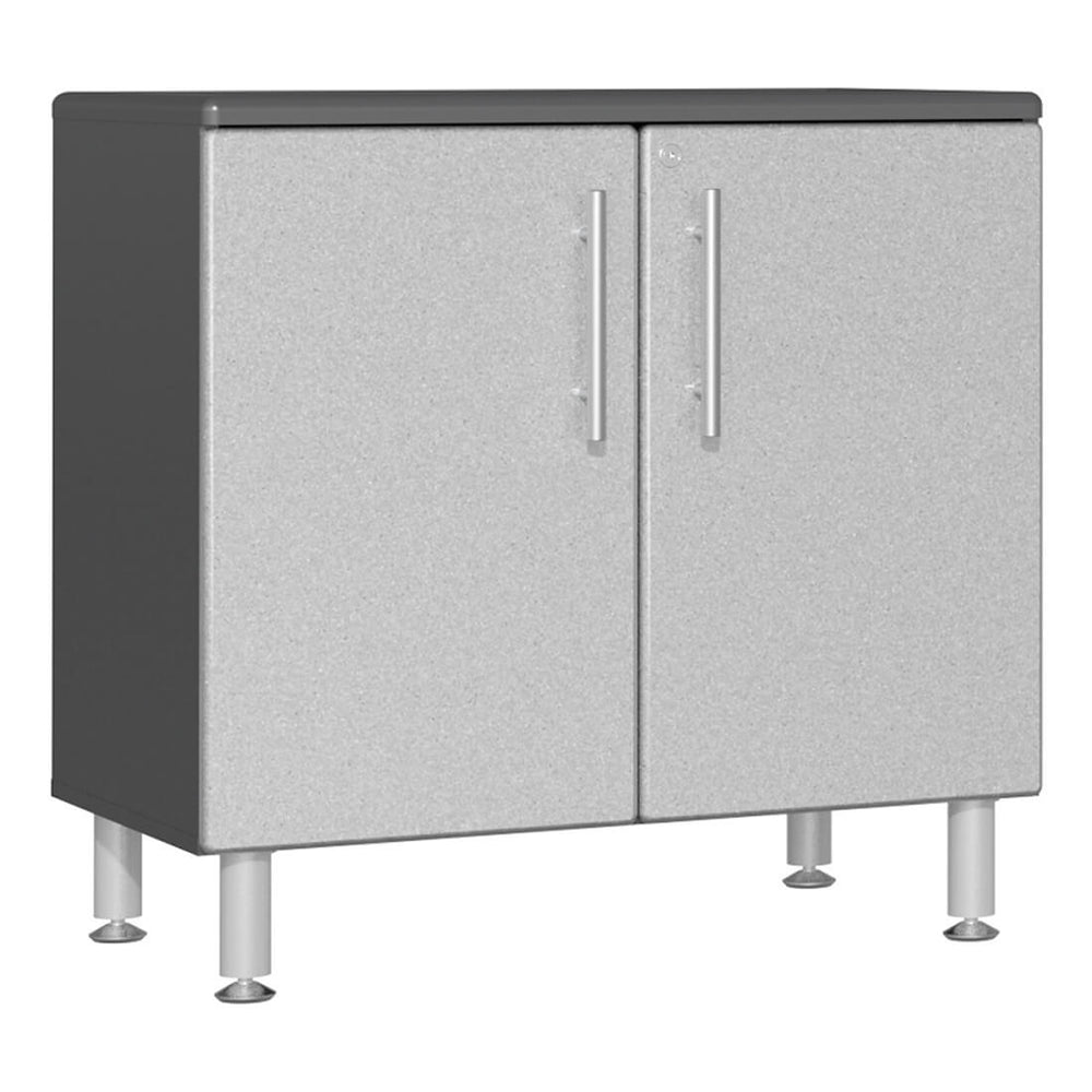 Ulti-MATE Garage 2-Door Oversized Base Cabinet in Stardust Silver Metallic | Garage Giant