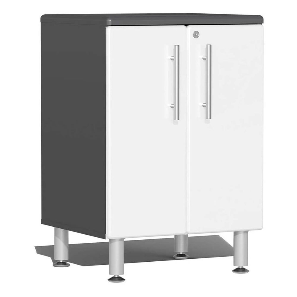 Ulti-MATE Garage 2-Door Base Cabinet in Starfire White Metallic | Garage Giant