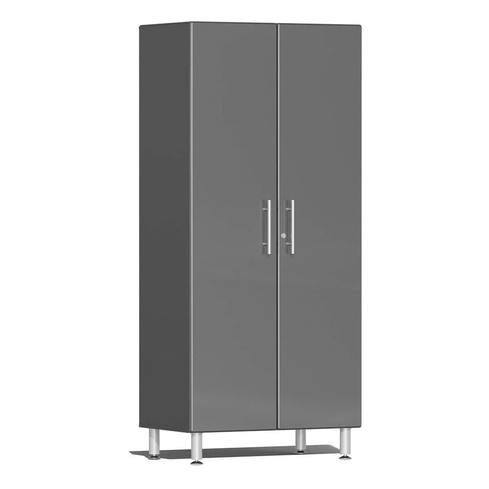 Ulti-MATE Garage 2-Door Tall Cabinet in Graphite Grey Metallic | Garage Giant