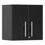 Ulti-MATE Garage 2-Door Wall Cabinet in Midnight Black Metallic | Garage Giant 